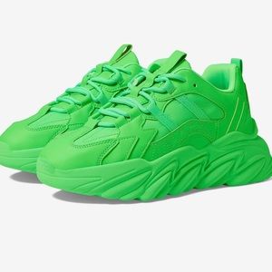 madden girl sneakers green size 7